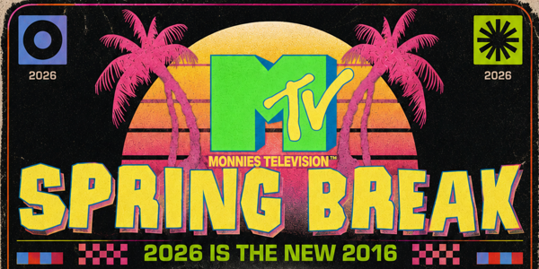 MTV Spring Break live at Monsoons - Concert poster