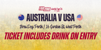AUSTRALIA v USA | Fan Zone