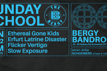 Sunday School: Ethereal Gone Kids, Erfurt Latrine Disaster, Flicker Vertigo, Slow Exposure