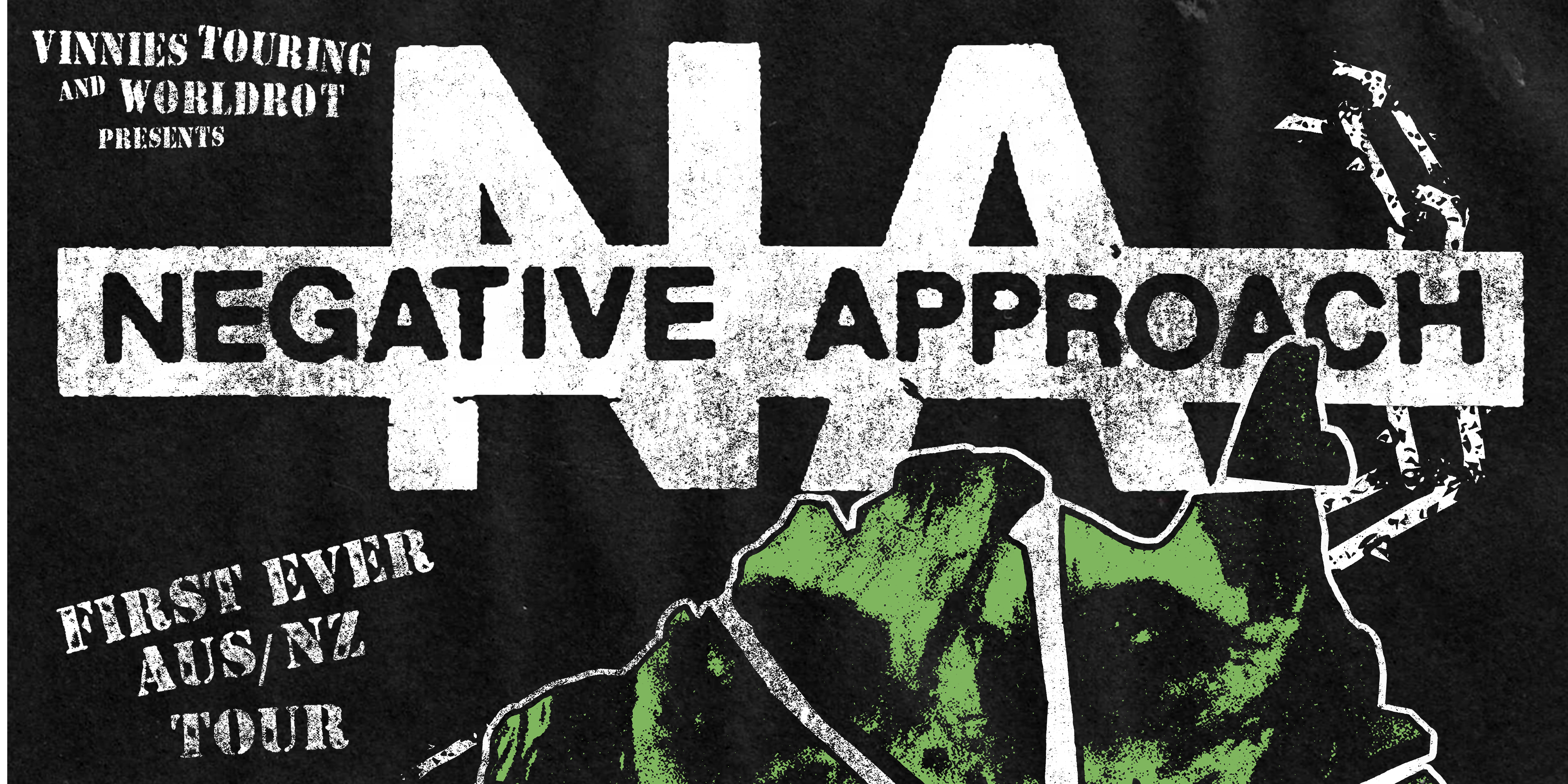Negative Approach — Australian Debut Tour at The Baso Canberra