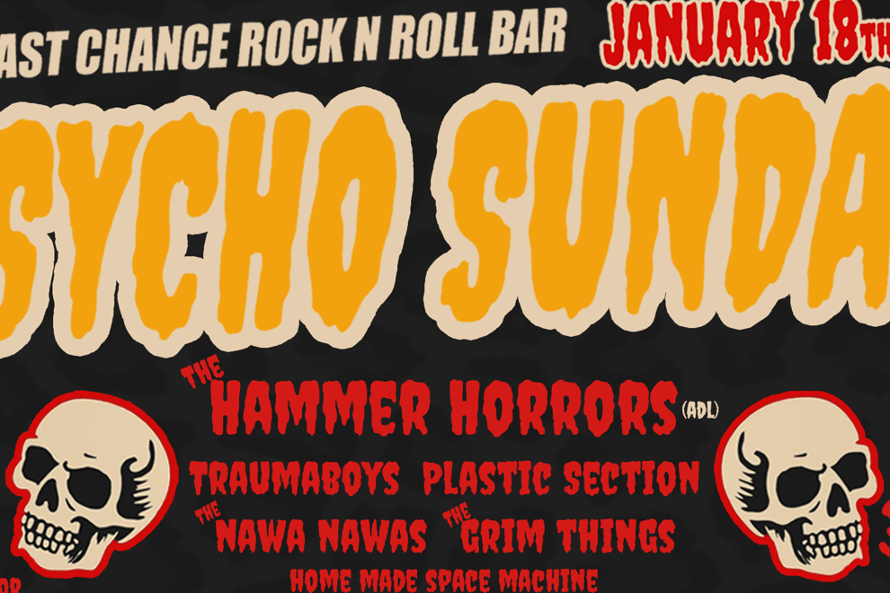 PSYCHO SUNDAY with The Hammer Horrors (SA)