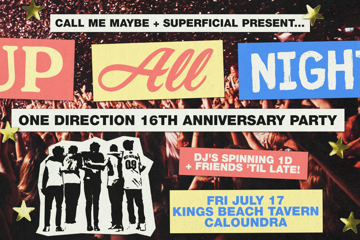 Up All Night: One Direction 16th Anniversary Party - Caloundra