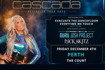 Cascada – 2026 Australian Headline Tour
