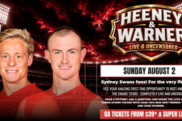 Isaac Heeney and Chad Warner Live