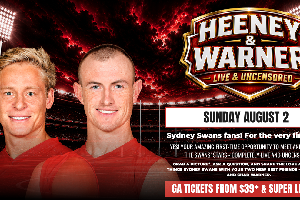 Isaac Heeney and Chad Warner Live
