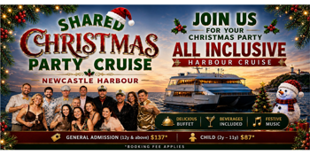 Shared Christmas Party Cruise - Dinner Session