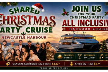 Shared Christmas Party Cruise - Dinner Session