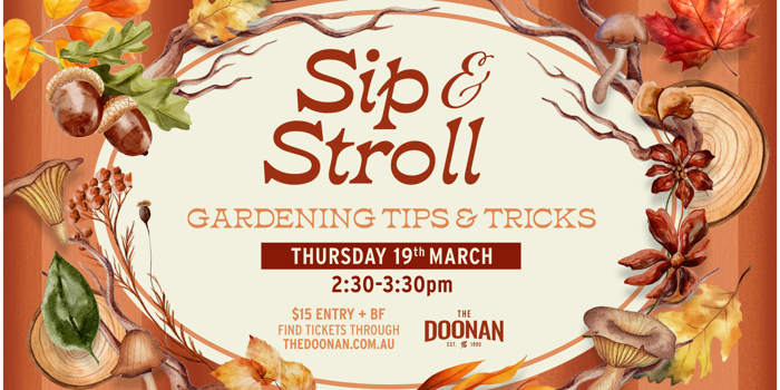 Sip & Stroll at The Doonan