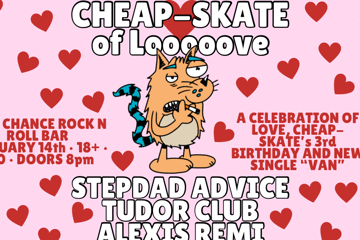 CHEAP-SKATE, Stepdad Advice, Tudor Club, Alexis Remi