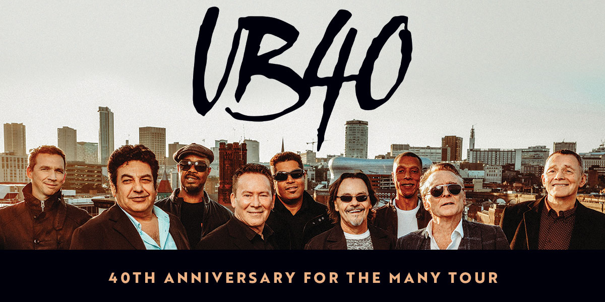 UB40 '40th Anniversary For The Many Tour' Tickets At NightQuarter ...