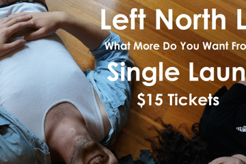 Left North Left - What More Do You Want From Me? Single Launch, with Oven Gloves and Naked Mannequin