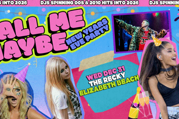 Call Me Maybe: NYE Party - Elizabeth Beach