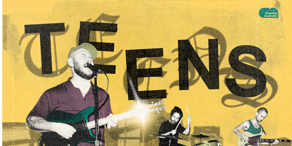 TEENS - Negative Energy Australian Tour with MILKSICK (FRONT BAR- FREE GIG!!) live at The Tote - Front Bar - Concert poster
