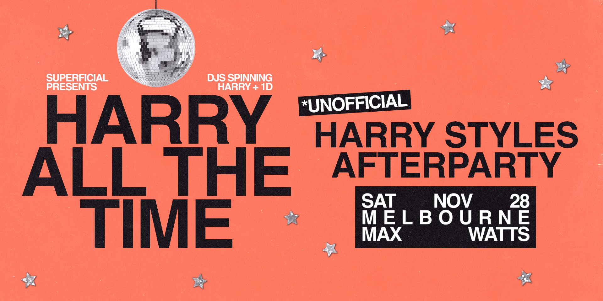 Harry All the Time: Harry Styles Unofficial Afterparty - Melbourne