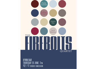 Firebolts Quartet at Hymn Bar