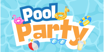 School Holiday Pool Party - Glow, Splash & Play