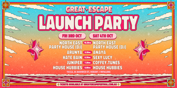Great Escape | Launch Party w/ Northeast Party House (DJ Set) + more