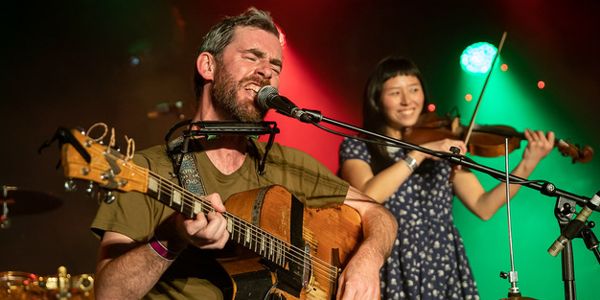 Tim Scanlan & Mana Okubo **FREE GIG** poster