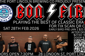 BON FIRE at the Port Lincoln Brewing Co