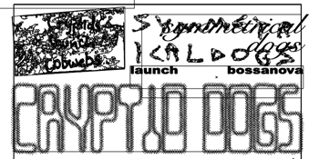 CRYPTID DOGS (cobwebs + bossanova)