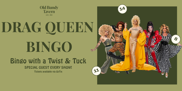 Drag Queen Bingo - Old Bundy Tavern