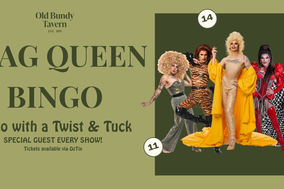 Drag Queen Bingo - Old Bundy Tavern