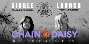 Paul Woseen memorial music grant winners single launch ft "CHAIN DAISY"