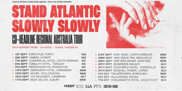 Event image for Slowly Slowly + Stand Atlantic