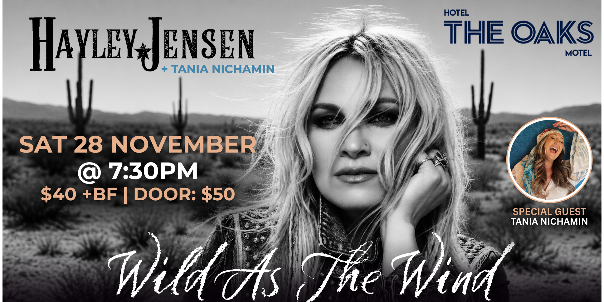 Hayley Jensen - Wild As The Wind Tour
