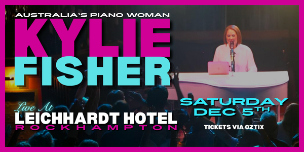 Kylie Fisher live at Leichhardt Hotel - Concert poster