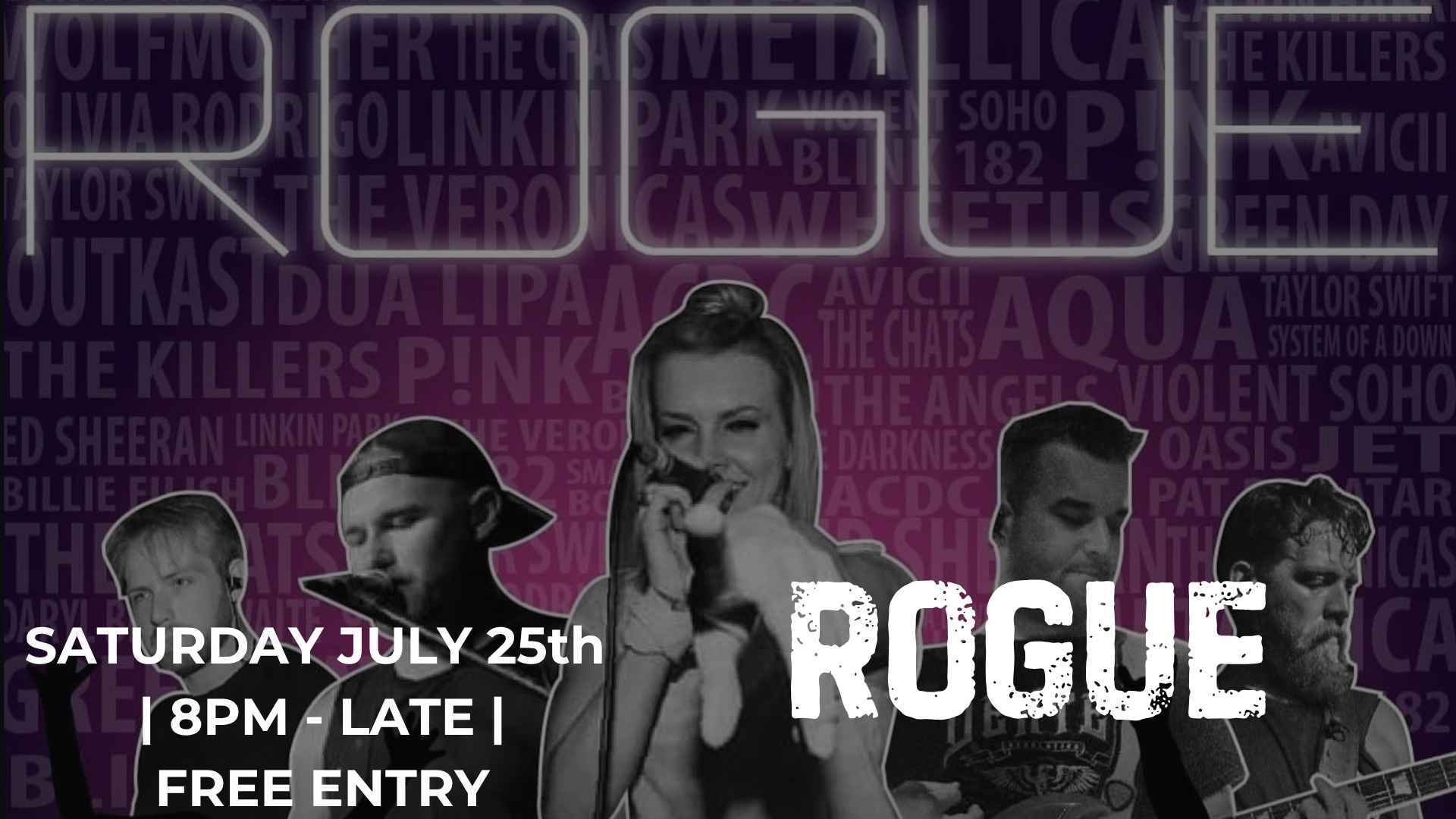 LIVE AT THE CARINE!!! ROGUE