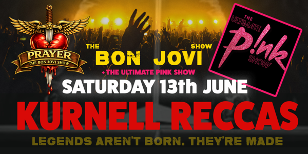 Prayer - The Bon Jovi Show + The Ultimate Pink Show live at Kurnell Reccas - Concert poster