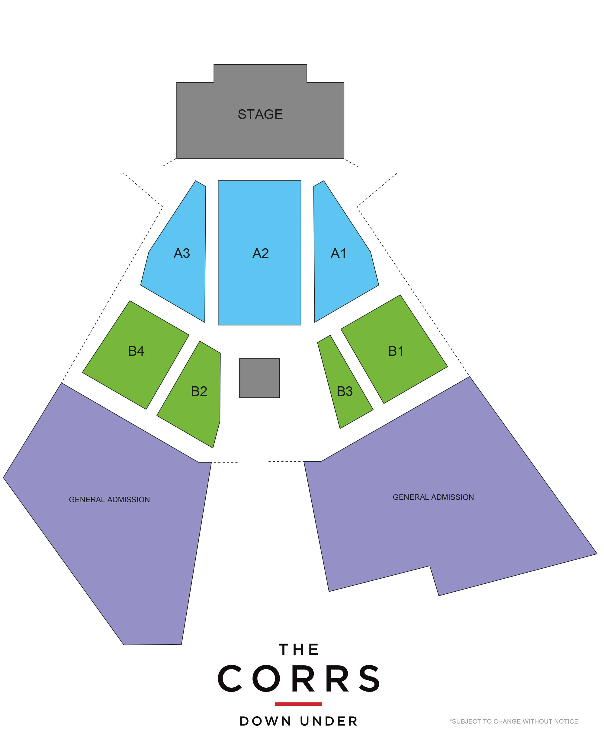 The Corrs Down Under Tickets at Sandstone Point Hotel (Sandstone Point