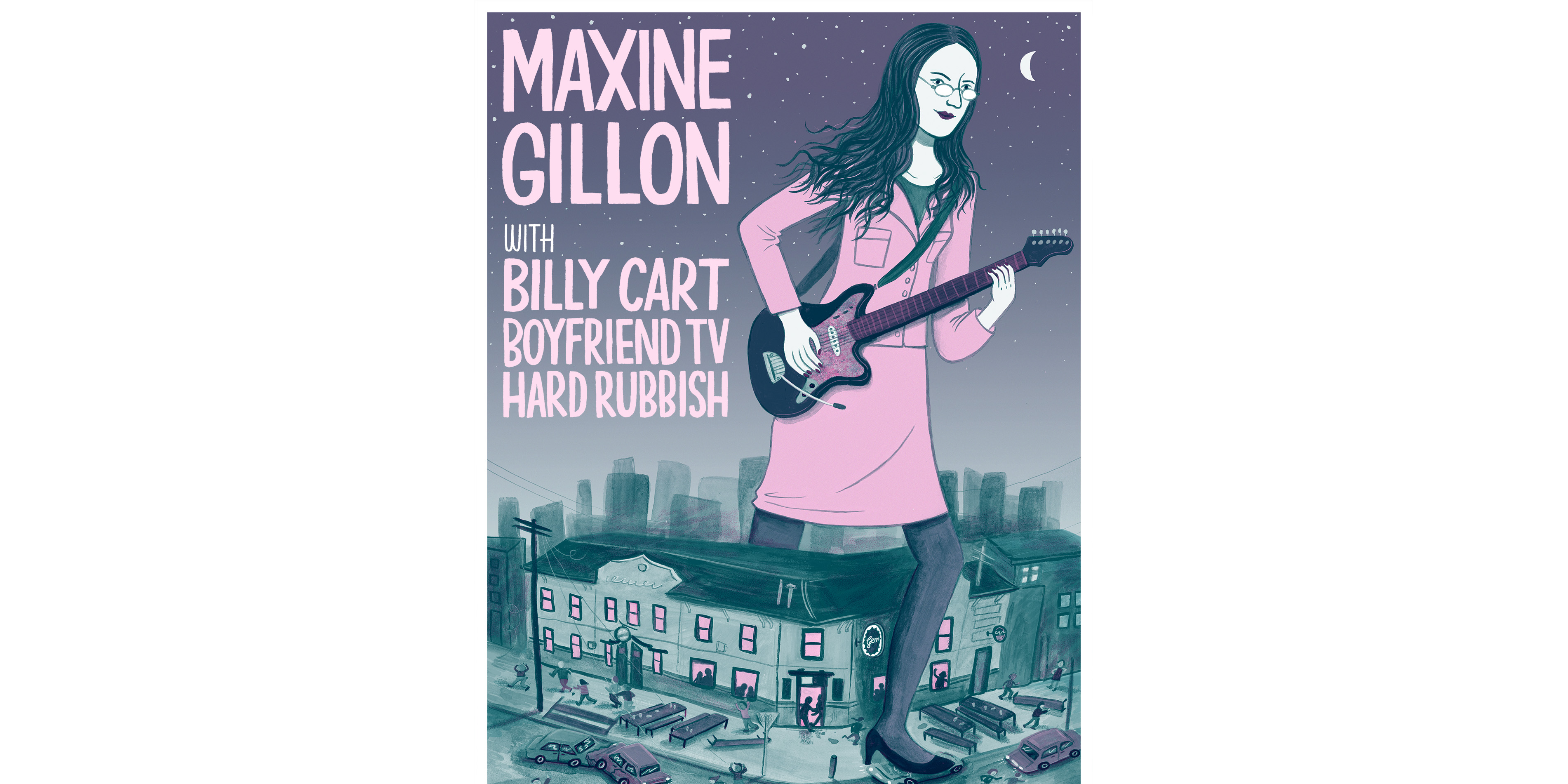 Maxine Gillon (band) live at The Gem