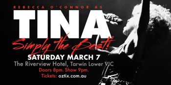 Rebecca O'Connor 'Simply The Best' as Tina Turner