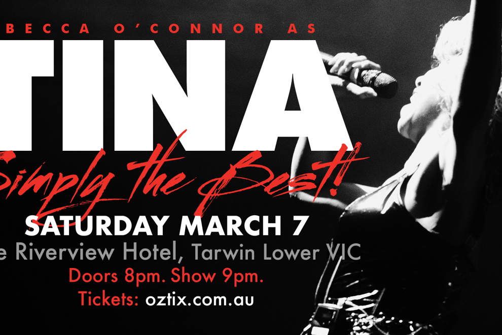 Rebecca O'Connor 'Simply The Best' as Tina Turner