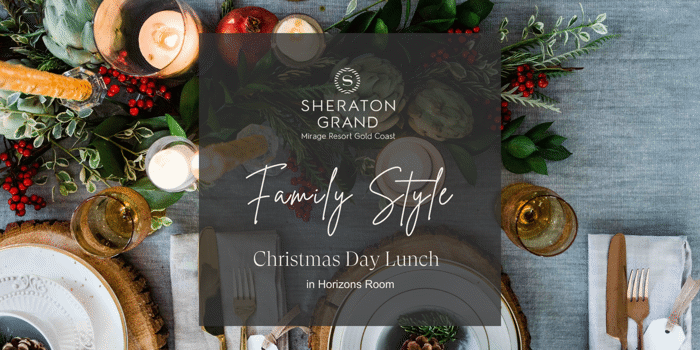 Christmas Day Share-Style Feast at Horizons  Sheraton Grand Mirage, Gold Coast