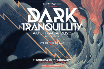 DARK TRANQUILLITY (SW) Australia 2025