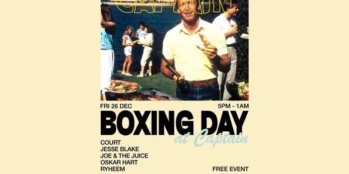 Boxing Day at Captain