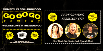 GO GO GO COMEDY @ THE BENDI (COLLINGWOOD)
