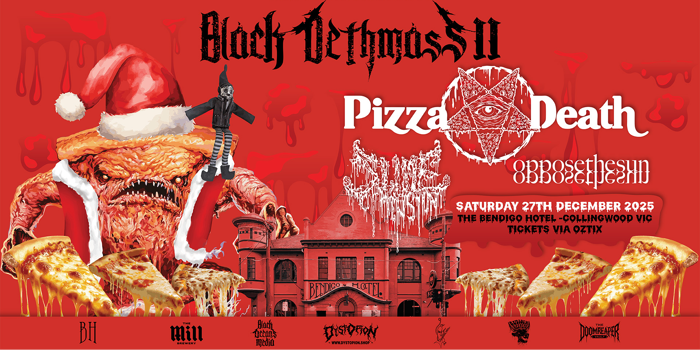 Black Dethmass II: Pizza Death w/ Slime Dimension & Oppose The Sun