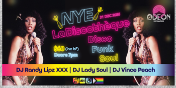 La Discothèque ~ NYE Disco Funk Soul Party