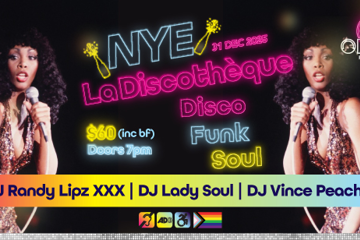 La Discothèque ~ NYE Disco Funk Soul Party