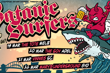 SATANIC SURFERS 2026 AUSTRALIAN TOUR