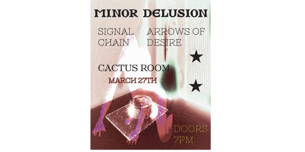 Event image for Minor Delusion • More