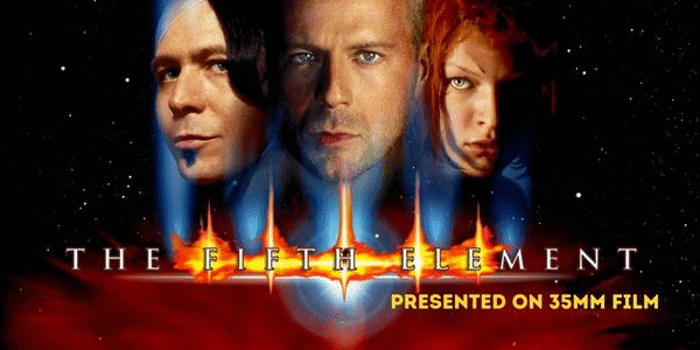 The FIFTH ELEMENT (PG) presented on 35mm