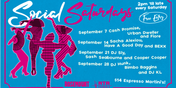 Rosemount Hotel X RTRFM Social Saturdays August