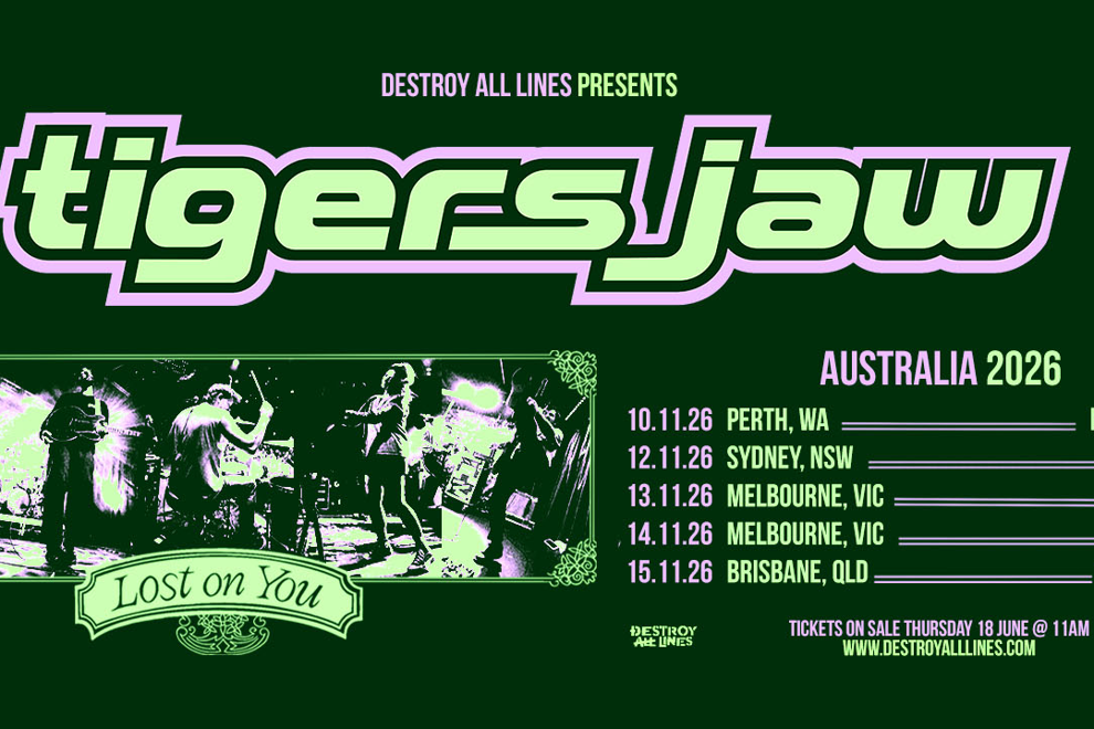 Tigers Jaw Australian Tour 2026