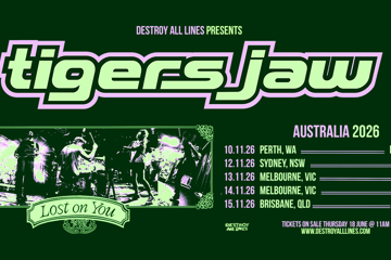 Tigers Jaw Australian Tour 2026