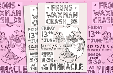 FRONS, WAXMAN, CRASH_08 PLAY THE PINNY ON FRI THE 13TH!